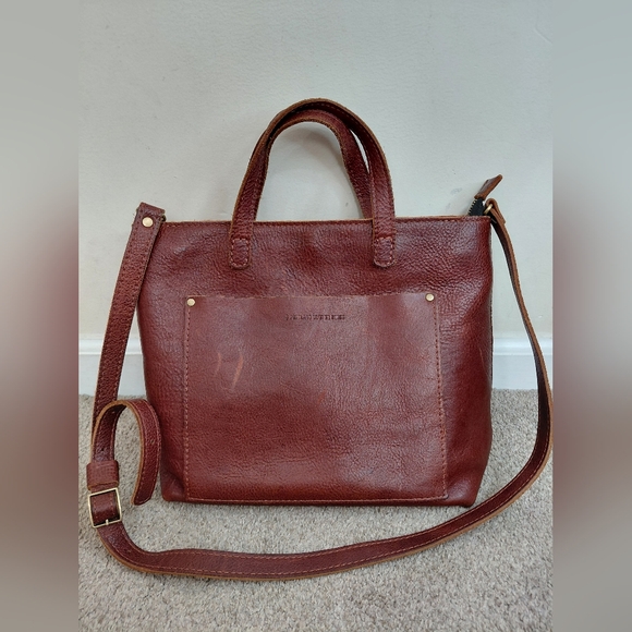 Portland Leather Handbags - Portland Leather Goods Brown Leather Handbag